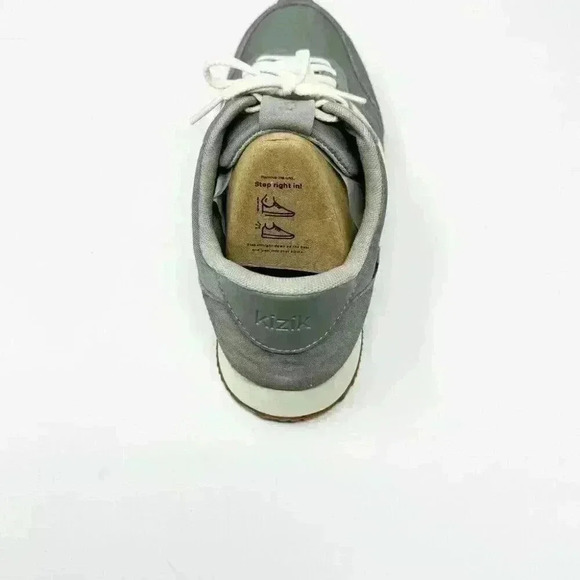 BRAND NEW IN BOX Kizik Milan Men's nylon Sneaker Grey Granite Color Multi Sizes - Picture 5 of 11